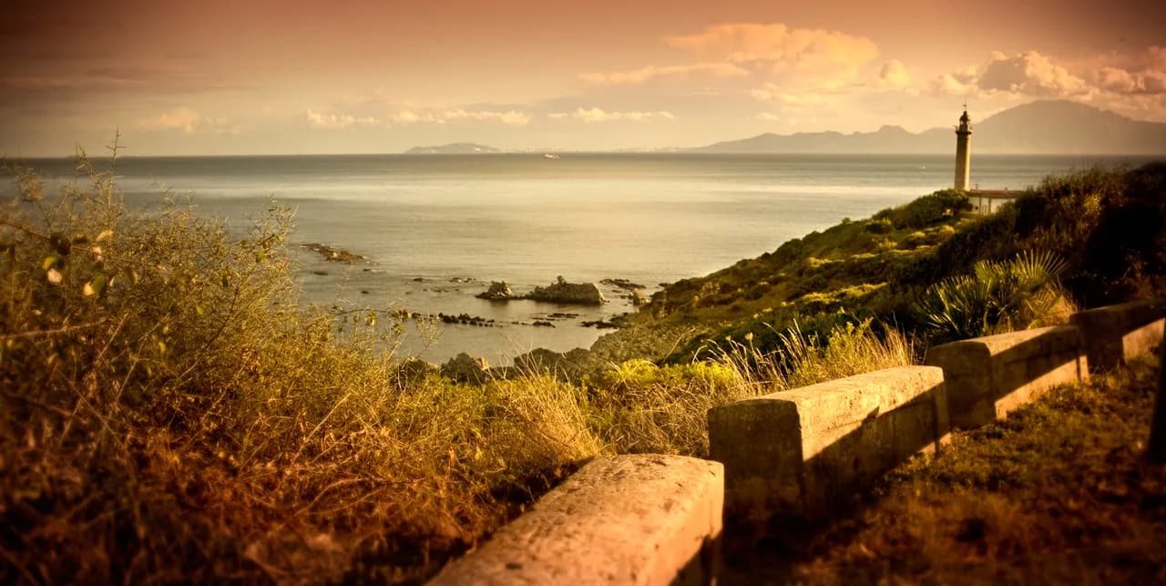 Faro de Punta Carnero, en la zona sur de Algeciras